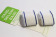 2 Schweissbänder fürs Handgelenk | Elastisches Baumwoll - Frotteeband | 55 mm | blau