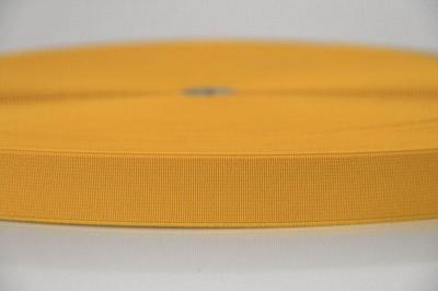 Hosenträgerband | elastische Bandware | Gummiband | 25 Meter | 25 mm Breit | gelb