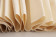 Baumwollband | Dünne Ware | Meterware | ca. 240 mm breit | rohweiß-natur | Weiche Baumwollware als Trägerband und für kreative Näharbeiten