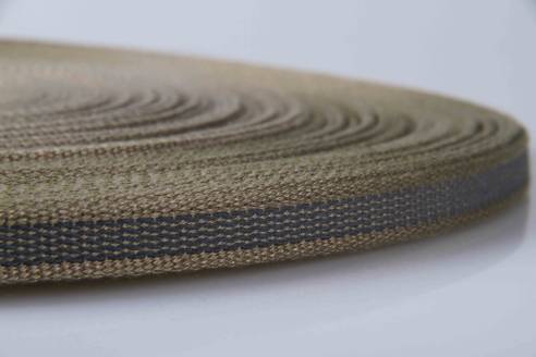 Anti-Rutsch - 50 mtr. Rolle - 15 mm breit - khaki/oliv - beidseitige Gummierung - Hundesport und Pferdesport Anti-Rutsch - 50 mtr. Rolle - 15 mm breit - khaki/oliv - beidseitige Gummierung - Hundesport und Pferdesport