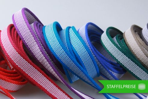 PES Anti-Rutsch | 50 mtr. Rolle | 20 mm breit | Farbauswahl | Baumwoll-touch | beidseitige weiße Gummierung | Hundesport und Pferdesport PES Anti-Rutsch | 50 mtr. Rolle | 20 mm breit | Farbauswahl | Baumwoll-touch | beidseitige weiße Gummierung | Hundesport und Pferdesport