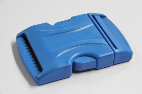 Steckschnalle Kunststoff extra stark | 50 mm | hellblau Steckschnalle Kunststoff extra stark | 50 mm | hellblau