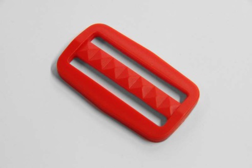 Schiebeschnalle Kunststoff | 50 mm | 3-Steg | hohe Qualität | rot | Staffelpreise Schiebeschnalle Kunststoff | 50 mm | 3-Steg | hohe Qualität | rot | Staffelpreise
