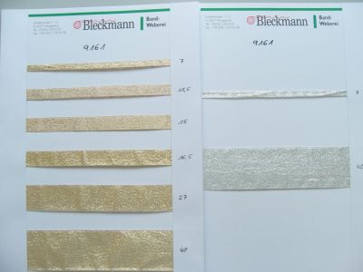 Dekorations- Bouclé-Band silber | 7 mm |  25 m