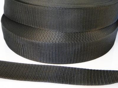 PP-Gurtband 9191 Sonderpreis | 50 mm schwarz | 50 mtr. Rolle