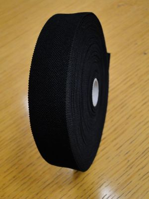 elastisches Einfaßband | 22 mm | schwarz
