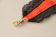 Umhängeband mit Wäschespitze | Lanyards | Satin | orange-marine