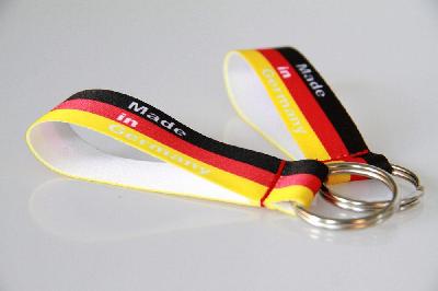 Schlüsselband DEUTSCHLAND-Farben Schlüsselband DEUTSCHLAND-Farben