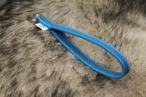 Schlüsselband Cyan | Reflex | Supergrip | 16 mm breit | 20 cm lang