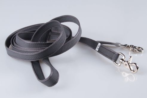 Zügelleine Super Grip Strong Resistance PP | 20 mm Breite | Gummierte Pferdezügel ab 2,10 m Länge | Für Ponys bis Voll-und Warmblüter | Wetterfest