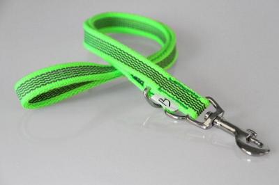 Super Grip Kombi-Kurzleine  -  Neongrün 2 x 50/90 cm
