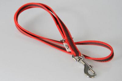 Super Grip Kombi-Kurzleine  -  rot 2 x 50/90 cm