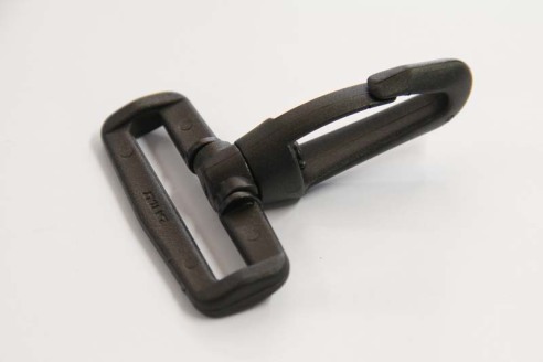 10 KS Drehkarabinerhaken 50 mm schwarz 10 KS Drehkarabinerhaken 50 mm schwarz