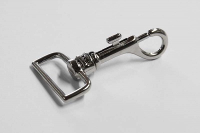 Taschen Karabinerhaken 30 mm | gerader Wirbel Taschen Karabinerhaken 30 mm | gerader Wirbel