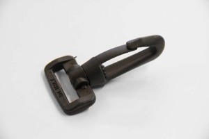 10 KS Drehkarabinerhaken | 30 mm | schwarz