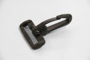 10 KS Drehkarabinerhaken | 40 mm | schwarz