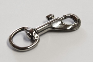 Metall Bolzenkarabinerhaken vernickelt 10 mm