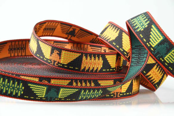 PP-Motivband Adler | Farbauswahl | 25 m Rollenware | Robustes und festes Gurtband mit beidseitigem Design | 30 mm | 2,3 mm Stärke