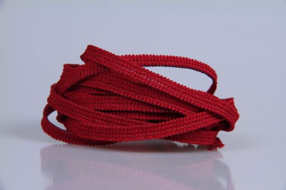 Elastisches Gummiband | 5 mm | bordeaux | 5 mtr. | Deutsche Herstellung