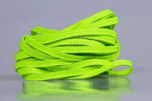 Elastisches Gummiband | 5 mm | neon-gelb | 5 mtr. | Deutsche Herstellung