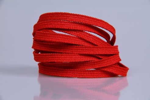 Elastisches Gummiband | 5 mm | rot | 5 mtr. | Deutsche Herstellung