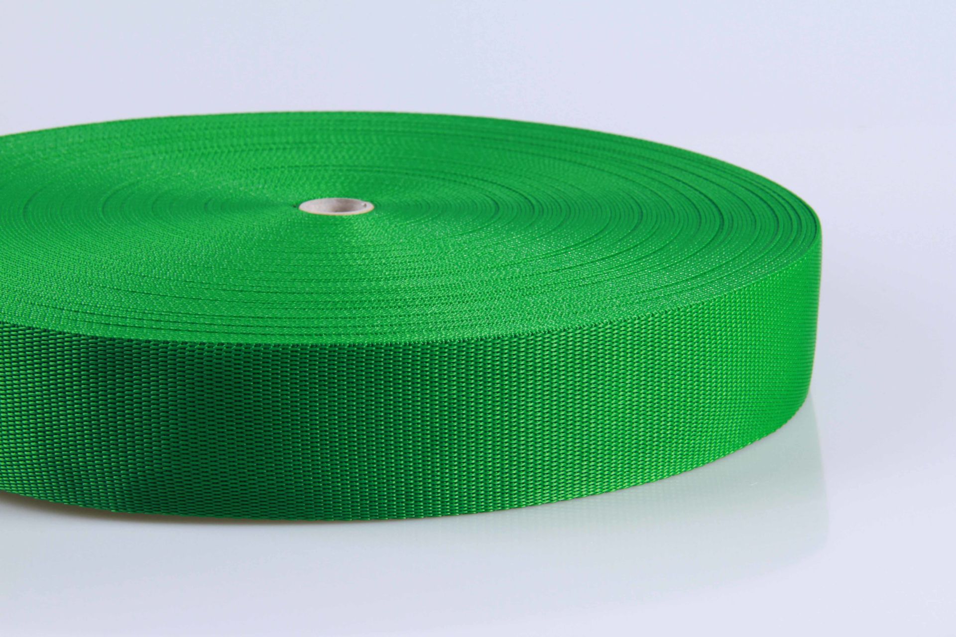 PP-Gurtband | Art. 9102 | grassgrün | Breite 50 mm | 1,6 mm stark | 50 mtr. Rolle