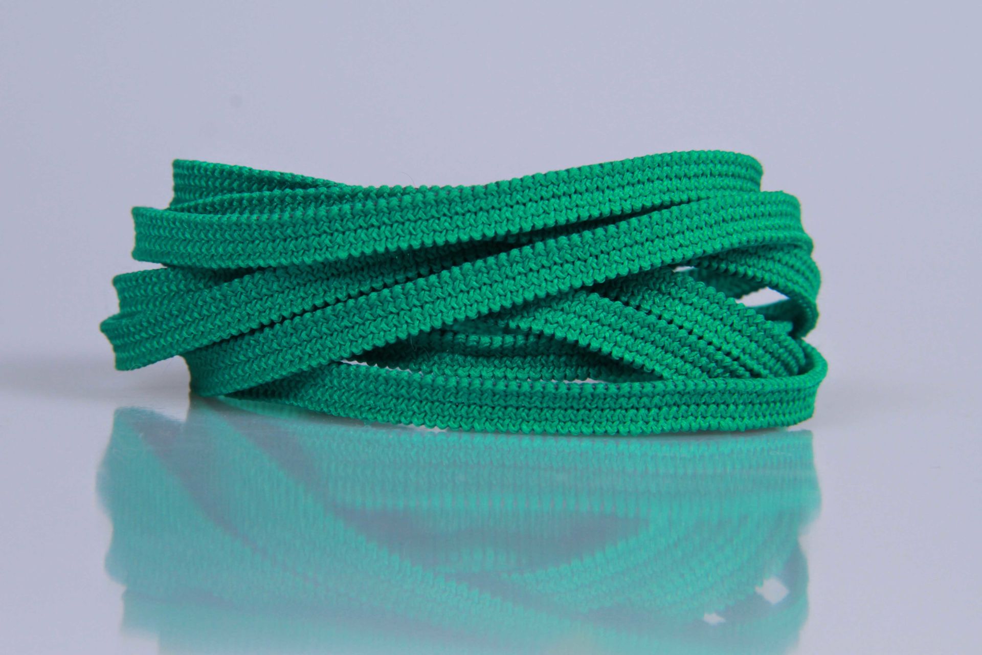 Elastisches Gummiband  -  5 mm  -  petrolgrün  -  5 mtr.  -  Deutsche Herstellung