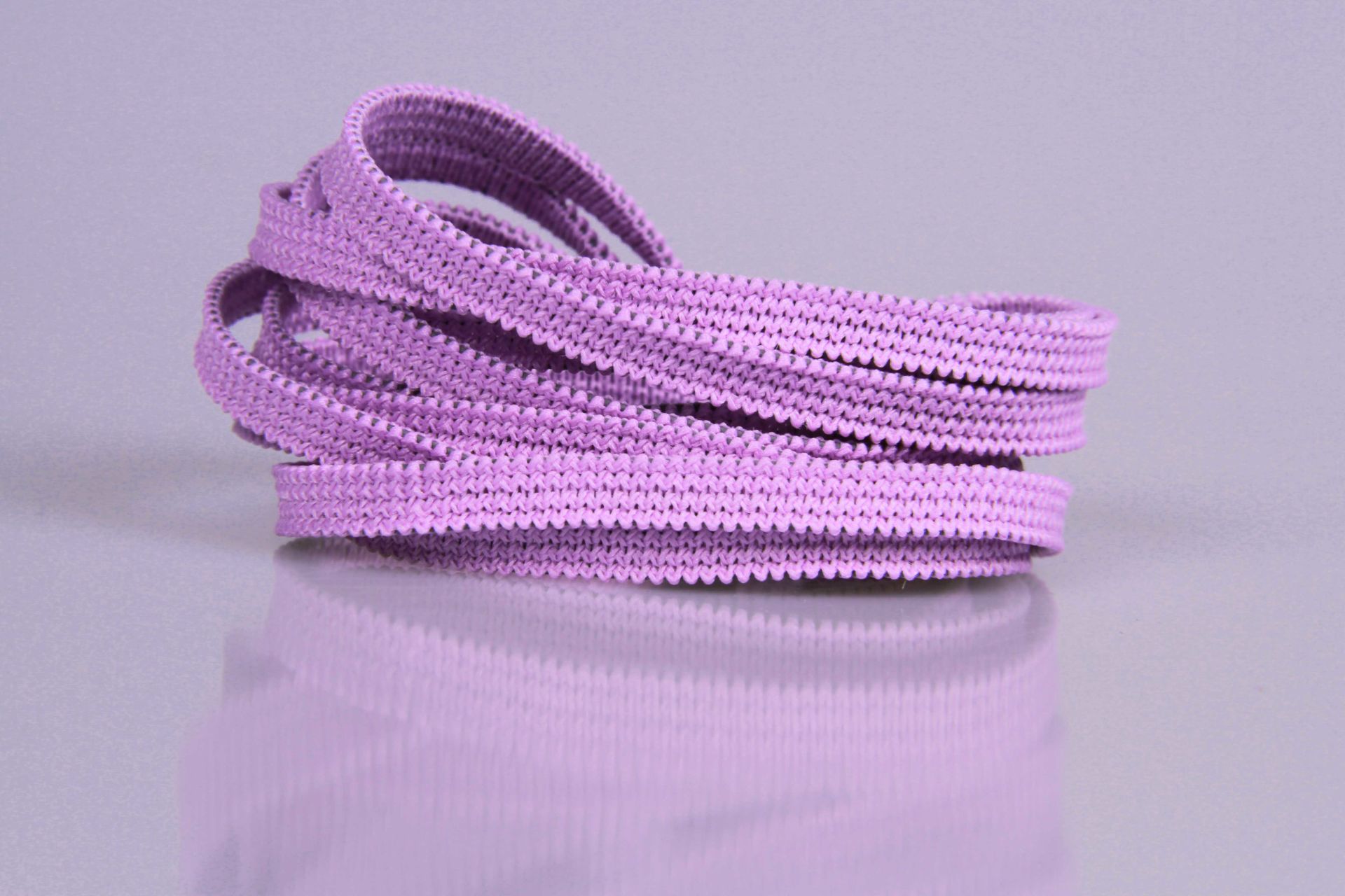 Elastisches Gummiband | 5 mm | lavendel | 5 mtr. | Deutsche Herstellung