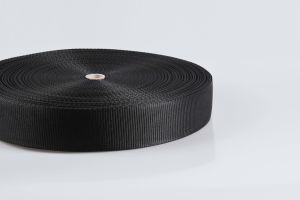 PP-Gurtband | Art. 9102 | schwarz | Breite 50 mm | 1,6 mm stark | 50 m Rolle