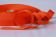 PES-Ripsband | 20 mm breit | 50 mtr. Rolle | orange | soft/weich