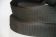 PP-Gurtband | 50 mm Breite | 50 m Rollenware | schwarz | weich | flexibel | Tragegurt | Stärke 1,1 mm
