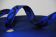PA-Motivband Keltic | Blau/Schwarz | Meterware | Softes Nylon Gurtband mit beidseitigem Keltik-Design | 20 mm breit | 1,8 mm Stärke