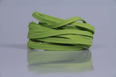 Elastisches Gummiband  -  5 mm  -  pastell-grün  -  5 mtr.  -  Deutsche Herstellung