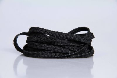 Elastisches Gummiband  -  5 mm  -  schwarz  -  100 m  -  Deutsche Herstellung